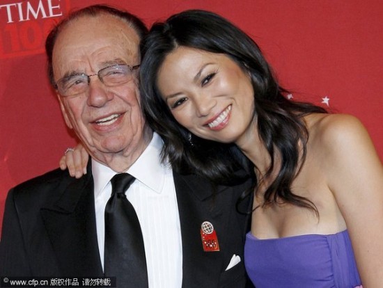默多克邓文迪闹离婚回顾恋情红酒浇身一见钟情