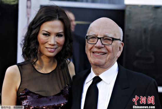 外媒猜测邓默多克要离婚邓文迪能拿多少钱