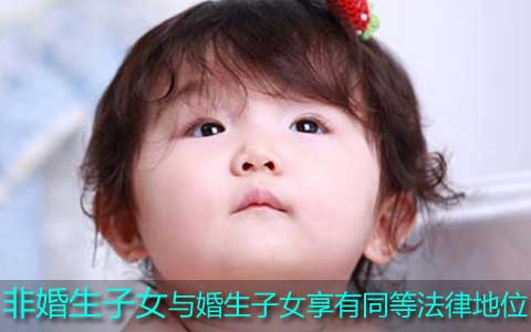 非婚生子女抚养费