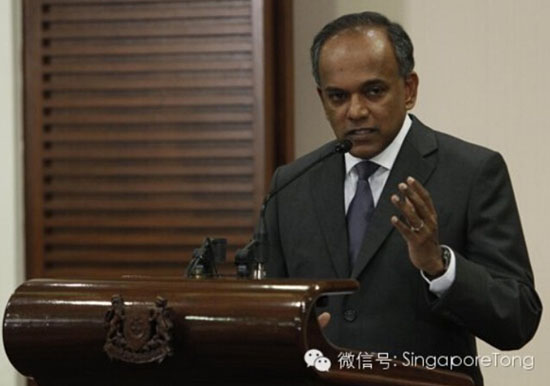 新加坡外长尚穆根:西方媒体报道